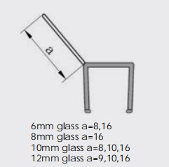 Tira de sellado de puerta de <span class=keywords><strong>ducha</strong></span> transparente Hydrorelax de alta calidad, tamaños de 6/8/10/12mm, tira de goma impermeable moderna <span class=keywords><strong>para</strong></span> <span class=keywords><strong>ducha</strong></span> de vidrio - Product Image 3