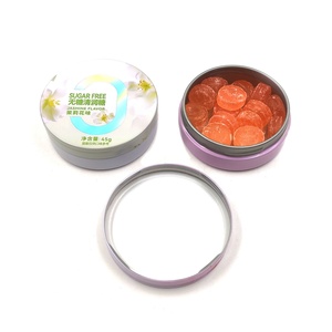 Petite boîte métallique ronde pour emballer du sucre, des bonbons à la menthe, des cadeaux pour enfants, mini boîte à bonbons, boîte en métal - Product Image 4