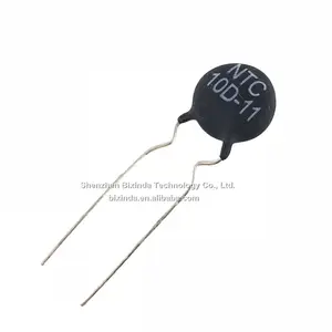 एनटीसी Thermistor 10D-11 NTC10D-11 10 ओम व्यास 11mm नकारात्मक तापमान गुणांक