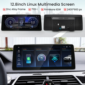 Fmidia 2026 Nouveau système Linux 10.25 12.8 pouces Écran fin pour BMW Série 7 G11 G12 EVO Lecteurs vidéo de voiture sans fil CarPlay Auto - Product Image 5