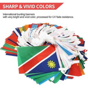 Drapeau en guirlande de la République démocratique du Congo pour événements nationaux, vente chaude, directement du fabricant - Product Image 6