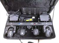 Sistema de Equipo de DJ LED Gig Bar Pro Move con Soporte Luz de DJ 12x1w RGBW 5 en 1 Cabeza Móvil LED Par Luz Láser para Escenario