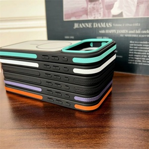 Nueva Funda Magnética Mate Bicolor para iPhone 17 Air 16 15 14 Plus 13 12 11 17 Pro Max, Antideslizante - Product Image 4