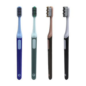 <span class=keywords><strong>Brosse</strong></span> à dents moyenne Wave avec support, poils en spirale <span class=keywords><strong>pour</strong></span> adultes, usage domestique, vente en supermarché - Product Image 3