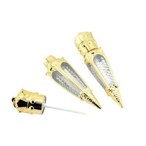 3ml mỹ phẩm vàng cà rốt nhựa độc đáo vương miện sang trọng rỗng Lip Gloss <span class=keywords><strong>container</strong></span> Son bóng phong phú Glossy Lip dầu ống với Cây Đũa phép - Product Image 2