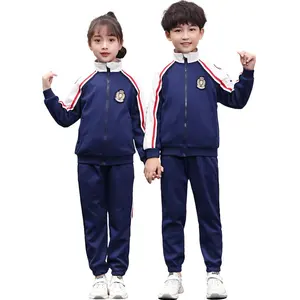 Young Girl School Uniform Primary School Sports And Uniforms Autumn Elementary School Uniforms