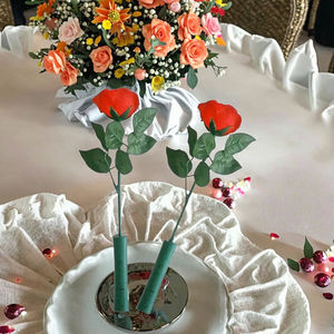 Chất lượng cao hình LED Light-Up nhựa nhân tạo tăng trong hộp đóng gói cho ngày Valentine trang trí nội thất - Product Image 2