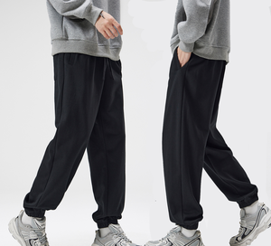 <span class=keywords><strong>Pantaloni</strong></span> da Jogging Oversize in Felpa Pesante French Terry, Streetwear <span class=keywords><strong>con</strong></span> Logo Personalizzato, Produttore OEM - Product Image 2