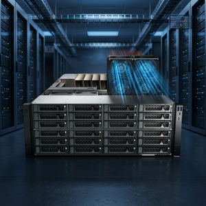 Serveur Rack GPU 4U Double Processeur DDR5 pour Entraînement et Inferencement IA, Calcul HPC, Configuration Personnalisée G5500 V7, Serveur Multi-GPU Bare-Metal - Product Image 1