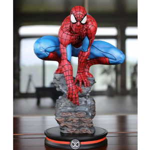 <span class=keywords><strong>Figurine</strong></span> personnalisée ornement <span class=keywords><strong>marvel</strong></span> <span class=keywords><strong>film</strong></span> Spiderman résine artisanat figurines d'action Spider man statues pour la décoration - Product Image 3