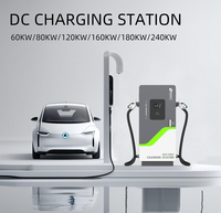 Paiement de point de vente intelligent Commercial GB/T 180KW 120KW 160KW stations de charge triphasées OEM DC EV chargeant un chargeur rapide de véhicules électriques
