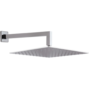 Cabezal de ducha cuadrado de pared de 30 x 30 cm con brazo para baño - Product Image 1