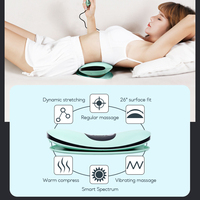 Appareil de traction lombaire et de massage électrique chauffant pour le dos avec soulagement professionnel
