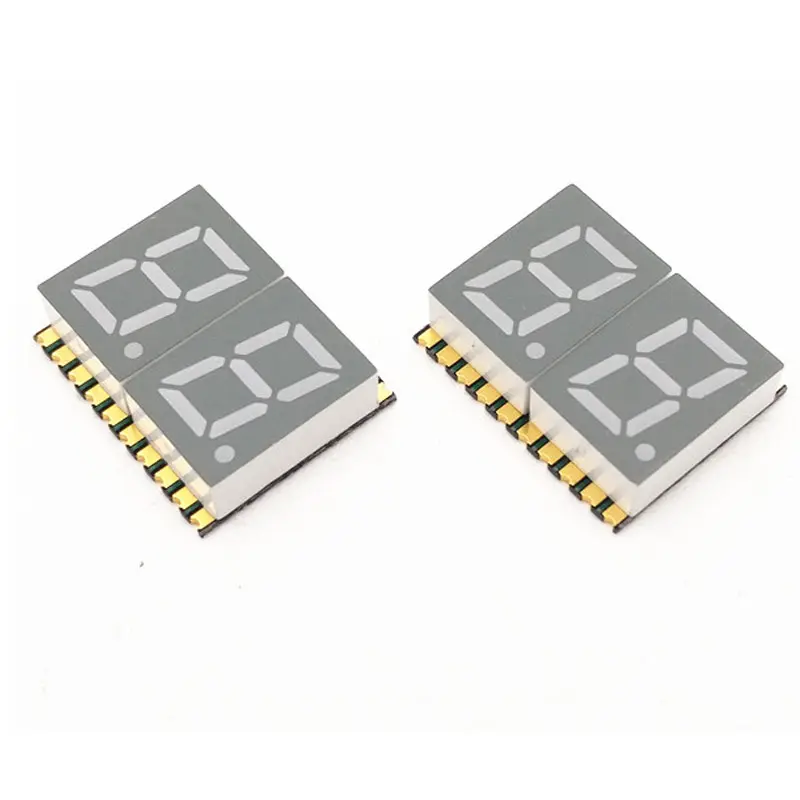 Jstronic 2 haneli 7 segment smd 0.3 inç iki haneli beyaz renk yedi segment smd led ekran