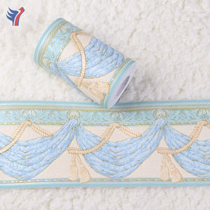 Papel de vinilo de PVC de fácil aplicación, autoadhesivo, estampado de pared, borde - Product Image 5