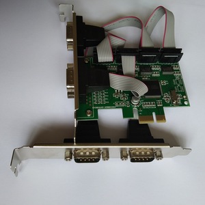 การ์ด PCI E Serial 4 พอร์ต DB9 RS232 ชิป WCH384 สำหรับขยายพอร์ตคอมพิวเตอร์เดสก์ท็อป - Product Image 4