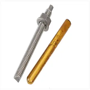 China Leverancier Op Selling Gegalvaniseerd Chemische Anker Bolt 16 20 24 Roestvrij Carbon Staal Chemische Anker Bolt