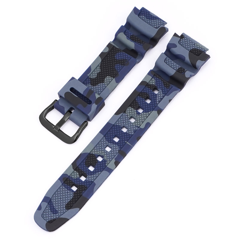 blue camouflage+black buckle