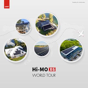 Panneaux solaires Longi HiMo X6 Explorer avec technologie HPBC LR5-72HTH 570W 575W 585W Tier 1 a Grade Paneles Solares pour la <span class=keywords><strong>maison</strong></span> - Product Image 5