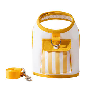 <span class=keywords><strong>Harnais</strong></span> de sortie <span class=keywords><strong>anti</strong></span>-évasion en polyester pour chiens, avec corde de <span class=keywords><strong>traction</strong></span> réfléchissante, caractéristiques personnalisées, bouton, gilet rembourré - Product Image 5