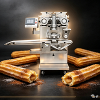 Machine à churros commerciale multifonctionnelle à haute efficacité en acier inoxydable, équipement d'extrusion pour boulangerie locale et magasin d'alimentation