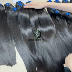 Vente en gros perruques vierges vietnamiennes naturelles Remy lisses en dentelle extensions de cheveux cambodgiens à vagues profondes pour femmes noires - Product Image 2