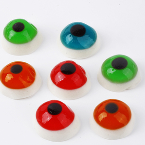 Fabricante Chino de <span class=keywords><strong>Dulces</strong></span> de Goma, Venta al por Mayor de Golosinas con Sabor a Frutas Mixtas, Gomitas Halal con Forma de Ojo - Product Image 3