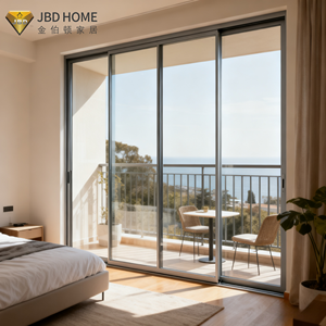 ประตูบานเลื่อนพลาสติกไร้กรอบแบบพรีเมียม ระบบรางเลื่อนเรียบลื่นพิเศษ พร้อมฉนวนกันเสียง สำหรับห้องทำงานที่บ้านสไตล์โมเดิร์น - Product Image 4