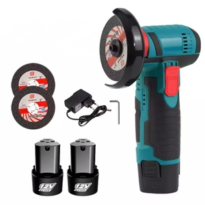 Cordless <b>Mini</b> Angle With Brushed Motor and Switch; Industrial Grade, 10,000 RPM, Battery-Powered Grinding Disc Powerful Cordless - Product Image 1