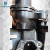 Filtre à air essence haute qualité pour GX160 GX200 168F 170F |   Numéro de pièce 17210-ZL8-023 |   Pièces de rechange pour générateur de compacteur à plaques
