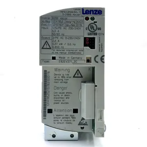 En stock Lenz servo drive inverter e82ev371 2C lenze e82ev113 8200 series vector frecuencia inversor de lenze