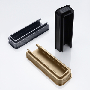 Poignées de meuble encastrées ultra-étroites invisibles à rainure cachée pour armoire et tiroir - Product Image 6