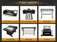 Plotter de Corte con Servomotor Silencioso, Cortador de Vinilo con Pantalla Táctil Opcional