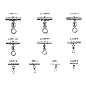 Grúa giratoria <span class=keywords><strong>de</strong></span> línea doble <span class=keywords><strong>de</strong></span> 3 vías para <span class=keywords><strong>pesca</strong></span> en agua salada, color negro, níquel y cobre - Product Image 4