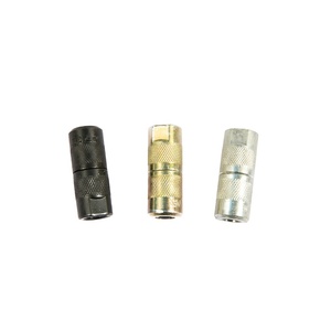 Coupleurs d'injection étanches en acier avec embouts de graissage noirs pour l'étanchéité des structures en format bulle - Product Image 1