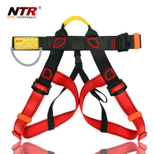 Arnés de seguridad de medio cuerpo de poliéster Arnés de escalada de cintura protectora <span class=keywords><strong>para</strong></span> montañismo Rescate de incendios Escalada en roca <span class=keywords><strong>Rappel</strong></span> - Product Image 6