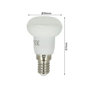 E14 R39 faretto a LED 3W = 25W bianco caldo 3000K 220V diametro 39mm SKU-21210-illuminazione/lampadine - Product Image 6