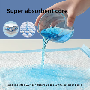 J.CongBo Meilleures ventes de coussinets absorbants jetables pour adultes à base large, anti-<span class=keywords><strong>fuites</strong></span> latérales, super absorbants - Product Image 6