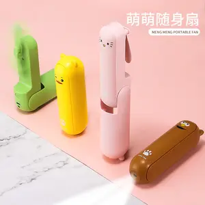 Nuova venuta ventilatore tenuto in mano portatile USB da tavolo piccolo personale mini ventilatore a pile estate fan - Product Image 1