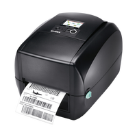 Godex RT730i Printer Kode Batang, 4 Inci Desktop 300Dpi Transfer Termal/Termal Usb Rs232 Ethernet Label Printer dengan LCD