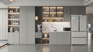 High-quality Zero-Cost Design Modern Style Living Room Sideboard & <b>Wine</b> <b>Cabinet</b> Set Factory Direct Sales - Product Image 6