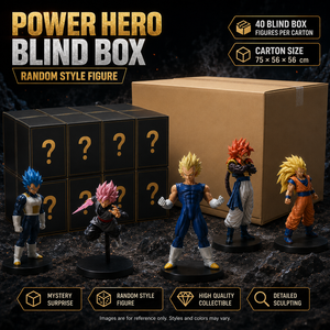 Figurine d'action de style anime, boîte mystère premium en PVC, personnage aléatoire, emballage personnalisé SON GOKU SAIYA KAKAROT VEGETA - Product Image 4