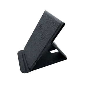 Kingsoil Groothandel 15W Snelladen PU Lederen Telefoonstandaard, Opvouwbare Draadloze Oplader met Type-C Poort - Product Image 2