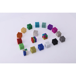 ลูกบอลบัคกี้ 3 มม. ลูกบอลบัคกี้ทรงลูกบาศก์หลากสี - Product Image 1