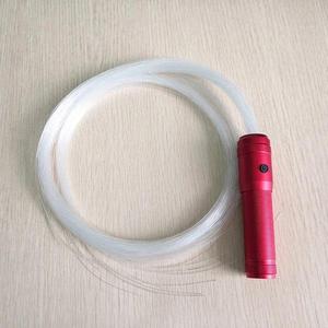 Varita de Luz LED de Fibra Óptica de Aluminio con Cambio de Color y Láser de Bajo Nivel, con Guía de Luz de 0.75mm/0.5mm de Diámetro - Product Image 3