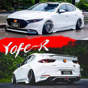 Kit de Carrocería con Lip Delantero, Lip Trasero, Faldón Lateral y Alerón Trasero para <span class=keywords><strong>Mazda</strong></span> <span class=keywords><strong>3</strong></span> <span class=keywords><strong>3</strong></span>ª Generación Axela 2020-2022 - Product Image 2