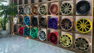 FXWHEEL Custom Gunmetal Rueda de aleación de aluminio forjado Alto pulido 17-26 pulgadas 5x112 5x130 Ajuste Mercedes-AMG AudiRS PorschePanamera - Product Image 6