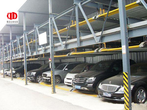 Sistema di Parcheggio Verticale a Puzzle con Approvazione CE, Sollevatore Auto a Quattro Colonne per Parcheggio Trasversale di Più Veicoli - Product Image 1