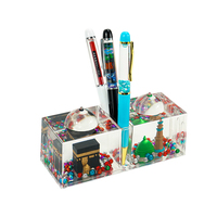 Kaaba Makkah cristal acrylique maison ornement islamique cadeau usine directe Mecque ornement arabie saoudite musulman Souvenir liquide cadeau