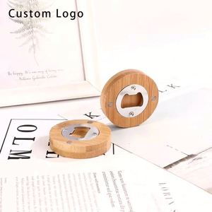 Ouvre-bouteille de bière personnalisé avec logo et motif géométrique - Cadeau tendance pour différents festivals - Product Image 1